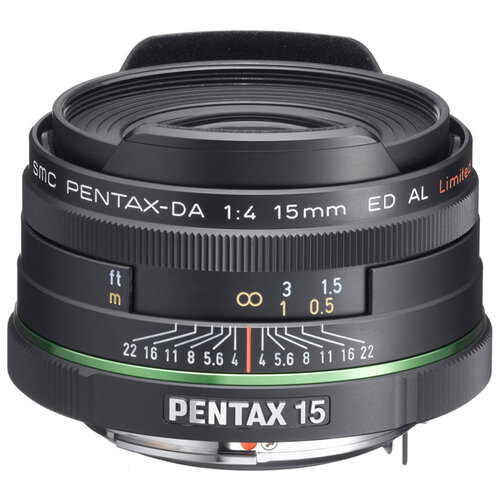 Объектив Pentax SMC DA 15mm f/4 AL Limited черный