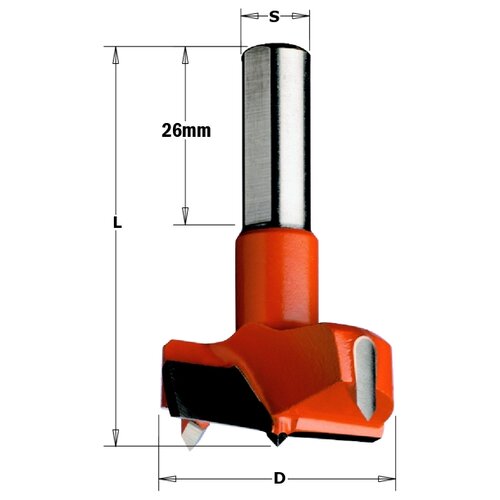 сверло пробочник 10x140 z 4 s 13 rh procut pg4018010 CMT 317.200.11 20 x 57.5 мм