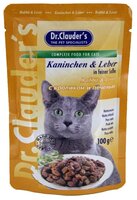 Корм для кошек Dr. Clauder's Premium Cat Food пауч с кроликом и печенью (0.1 кг) 20 шт.