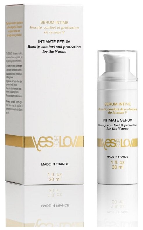 Ухаживающая сыворотка INTIMATE SERUM - 30 мл, YESforLOV, цвет не указан, дополнительный аксессуар,