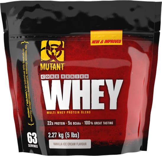 Протеин Mutant Whey 5lb Vanilla Ice Cream 2270g (Ванильное мороженое)