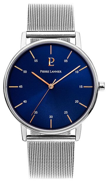 Наручные часы PIERRE LANNIER 202J168, серебряный, синий