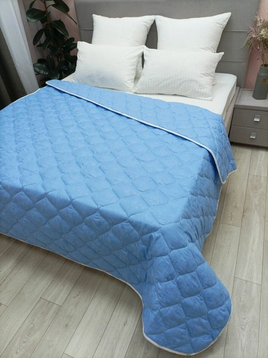 Одеяло 1.5 спальное всесезонное - фотография № 2