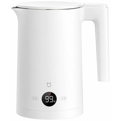 Чайник Xiaomi Thermostatic Electric Kettle 2 CN белый с переходником на евро-розетку 389000₽