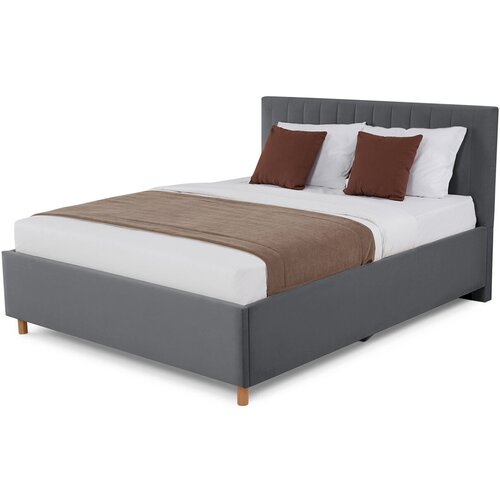 Кровать с подъёмным механизмом Hoff Garda, 152х112х216, цвет тёмно-серый