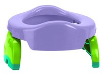 Potette Plus горшок 2 in 1 Portable Potty & Trainer Seat темно-зеленый/черный