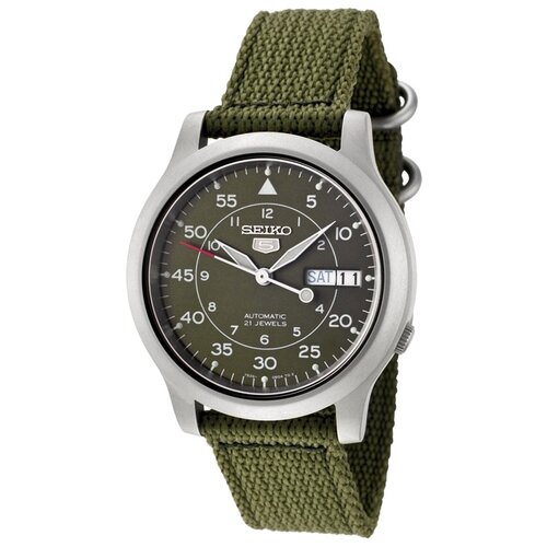 фото Наручные часы seiko seiko 5, зелeный