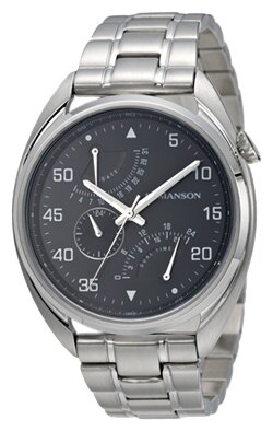 Наручные часы ROMANSON TM5A01FMW(BK), серебряный
