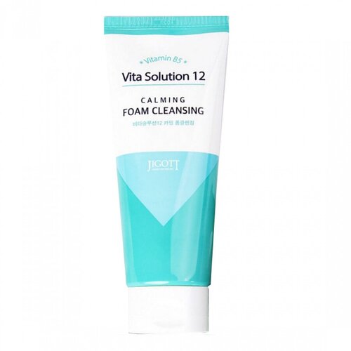 Очищающая пенка для лица, Jigott Vita Solution 12 Calming Foam Cleansing