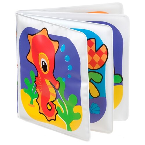 фото Игрушка для ванной Playgro Splash Book (0170212) красный/фиолетовый/желтый