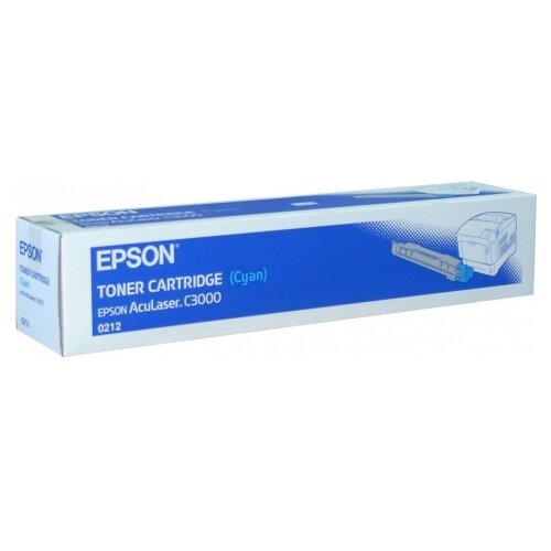 Картридж Epson C13S050212, 3500 стр, голубой картридж epson s050090 голубой