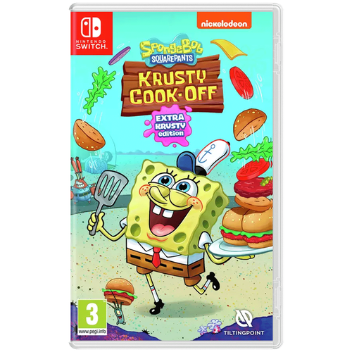 SpongeBob: Krusty Cook-Off - Extra Krusty Edition [Губка Боб: Кулинарный поединок][Nintendo Switch, русская версия]