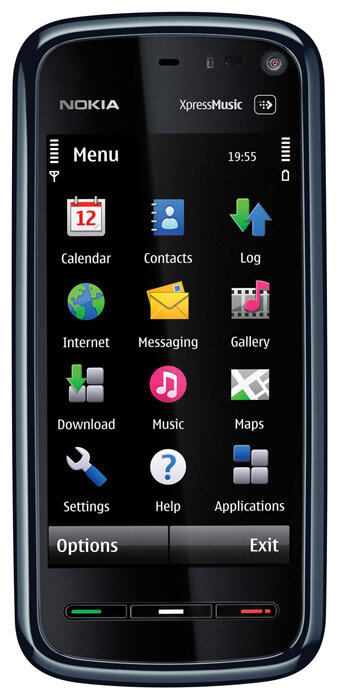 Смартфон Nokia 5800 XpressMusic, 1 SIM, черный