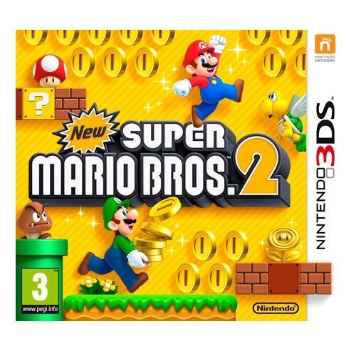 Игра New Super Mario Bros. 2 для Nintendo 3DS, картридж игра mario tennis open для nintendo 3ds картридж