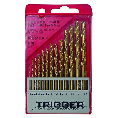 фото Набор сверл trigger 74342