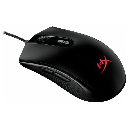 Мышь HYPERX Pulsfire Core черный оптическая (6200dpi) USB2.0 (6but) (4P4F8AA)