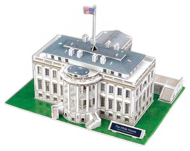 3D пазл Белый дом The White House