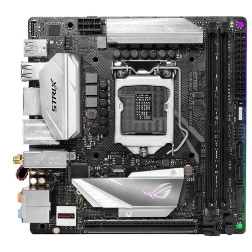 фото Материнская плата asus rog strix z370-i gaming