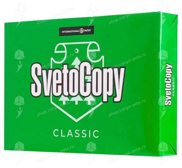 Бумага SvetoCopy A4 Classic 80 г/м². Белая. 4 пачки (2000 листов).