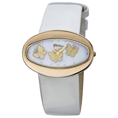 Наручные часы Platinor женские, кварцевые, корпус золото, 585 проба