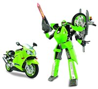 Робот-трансформер Happy Well Kawasaki Ninja ZX12R 52100 зеленый