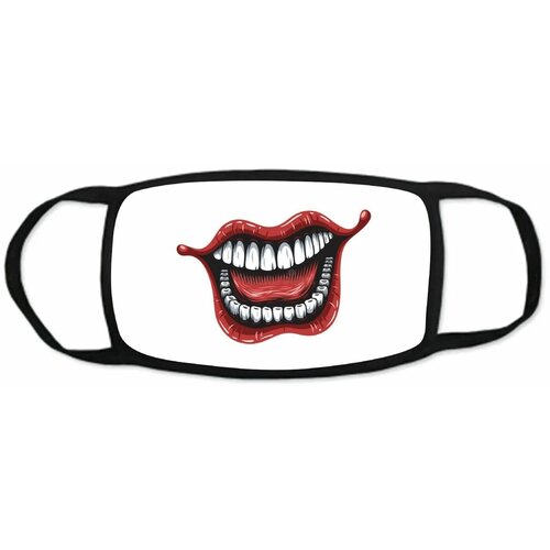 Стильная многоразовая маска MIGOM, размер 12,5*20, Женская, Принт - 84