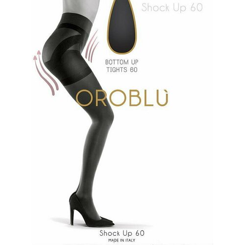 Колготки Oroblu Shock Up 60, S, black