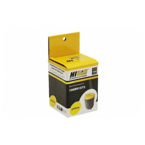 Картридж Hi-Black HB-106R01273, 1000 стр, желтый картридж hi black hb 106r01273 1000 стр желтый