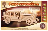 Сборная модель Чудо-Дерево Ретро автомобиль (Санбин) (P017)