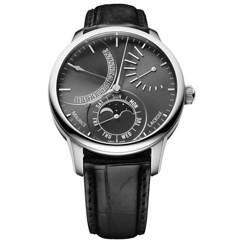 Наручные часы Maurice Lacroix, серый наручные часы maurice lacroix mp6518 ss001 130 серебряный белый