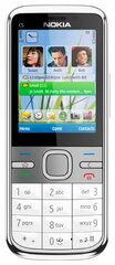 Смартфон Nokia C5-00, 1 SIM, белый/серый