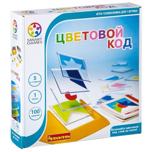 фото Головоломка BONDIBON Smart Games Цветовой код (ВВ0352)