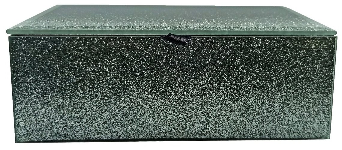 Шкатулка зеркально-стеклянная для украшений