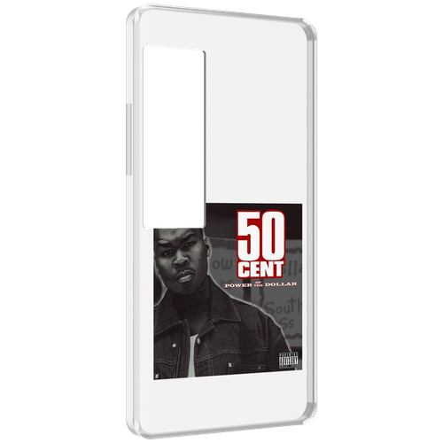 Чехол MyPads 50 Cent - Power Of The Dollar для Meizu Pro 7 Plus задняя-панель-накладка-бампер