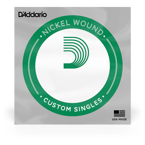 NW049 Nickel Wound Отдельная струна для электрогитары, никелированная, .049, D'Addario