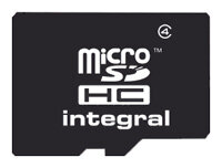 Карта памяти Integral microSDHC Class 4