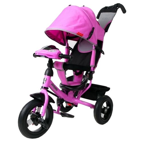фото Трехколесный велосипед moby kids comfort 12x10 air car1 лиловый