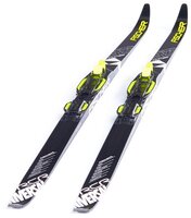 Беговые лыжи Fischer RCR Universal Jr IFP черный/желтый 147 см