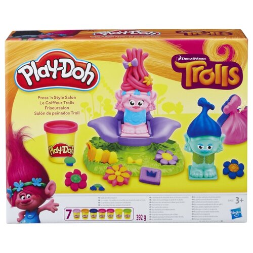 фото Масса для лепки Play-Doh Тролли (B9027)