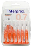 Зубной ершик Dentaid Interprox Super Micro 0.7 оранжевый 6 шт