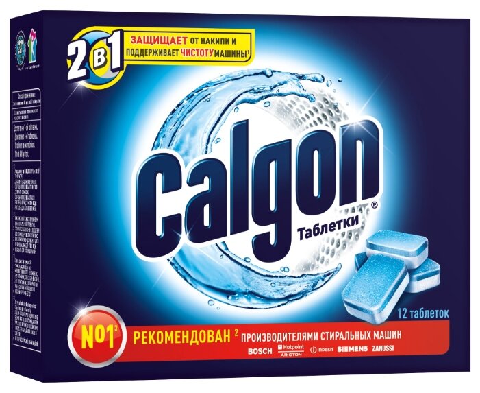 Calgon Таблетки для смягчения воды 12 шт.