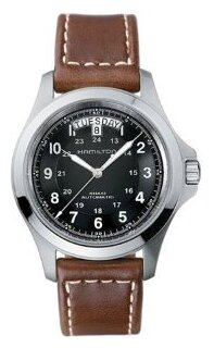 Наручные часы Hamilton Khaki Field H64455533, черный, серебряный