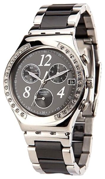 Наручные часы swatch Irony YCS485GC, серебряный, черный