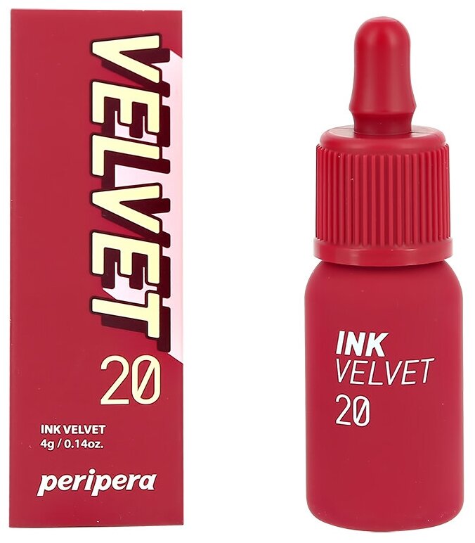 Помада для губ PERIPERA PERIPERA INK VELVET жидкая тон 20 classy plum rose