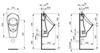 Писсуар Ideal STANDARD San Remo R381001