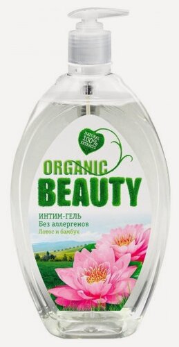 Изображение товара Средство для интимной гигиены Organic Beauty Лотос и бамбук, 500 мл