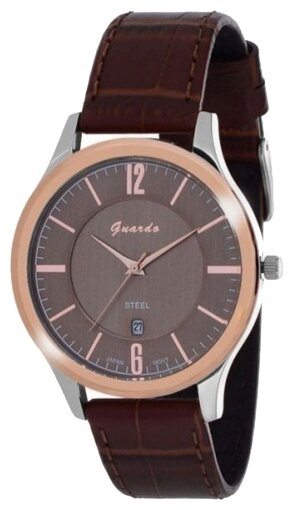Наручные часы GUARDO S0989.1.8 коричневый