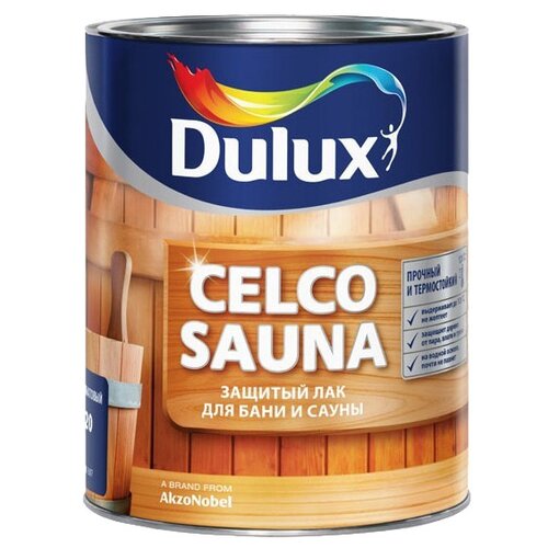 фото Лак dulux celco sauna 1 л