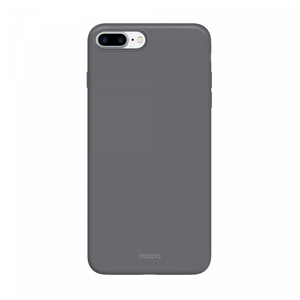 Чехол (клип-кейс) DEPPA Air Case, для Apple iPhone 7 Plus, графит [83274] - фото №1