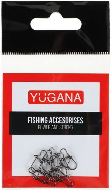 Застежка YUGANA F-6004 № 0 12 кг 10 шт.